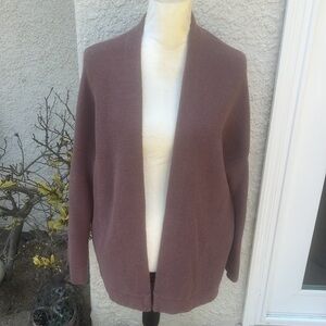 Free People Maueve Open Front Cardigan Sweater Size S